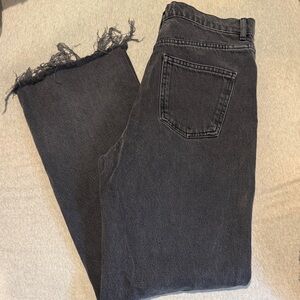 Zara Black Wide Leg Jeans